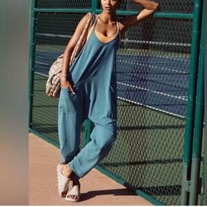 FP Movement by Free People Blue Jumpsuit onesie